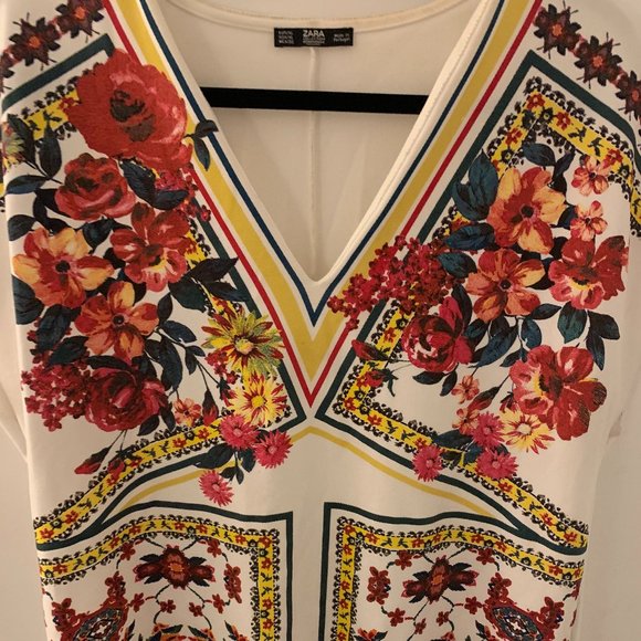 Floral print, Zara dress - Picture 5 of 6